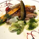 french_lame - 鶏肉グリルのバジルソース