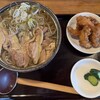 そば処あおば - 肉そば（冷たい）800円