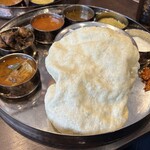 MAK's Dining - ノンベジミールス（マトン）…税込1400円+100円=1500円