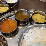 MAK's Dining - ノンベジミールス（マトン）…税込1400円+100円=1500円