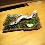 いざかや しん - 鮎(養殖)塩焼きです(o^^o)