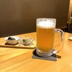 いざかや しん - サントリーモルツの生ビールです(o^^o)