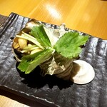 いざかや しん - 栄螺壷焼きです(o^^o)