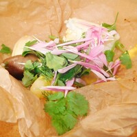 il tram - 鮮魚のヴァポーレ 金美人参 大黒シメジ 香草風味