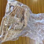 端谷菓子店 - オランダせんべいバラ