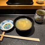 幸寿し - 味噌汁