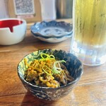 沖縄酒場ハイサイ - 突き出し（もずくの麻辣和え）