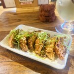 沖縄酒場ハイサイ - きびまる豚の揚げ餃子