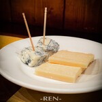 生ハムとワイン メッシタフランコ - チーズ