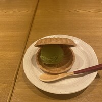 てんぷら 天翔 - 抹茶アイス