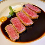 洋食 つばき - ランプビーフカツ