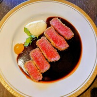 洋食 つばき - ランプビーフカツ