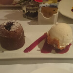 Roy's - フォンダンショコラ  バニラアイス添え