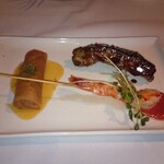 Roy's - 春巻き、スペアリブ、エビ