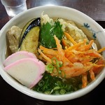 うどん商人つづみ屋 - 野菜天うどん