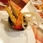 ビストロ アン ファミーユ - 小イワシの南蛮漬け