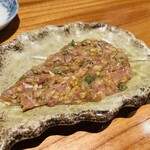 お魚処 うおとも - 鯵のなめろう