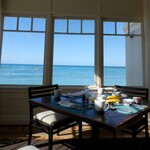 The veranda at The Beachhouse - 