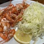 飲食笑商何屋ねこ膳 - 川海老から揚げ