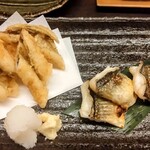 和食処 大ばん - 三陸穴子食べ比べ　天ぷらと白焼