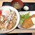 北海道議会 食堂 - 料理写真:日替「豚丼とホッケフライ」