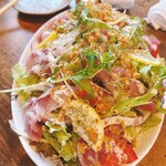 スタンド 流転 - ハマチのサラダ