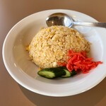 新潟ラーメン なみ福 角田浜本店 - セットのチャーハン。