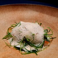 abysse - ⚫金目鯛  燻製バター  オカヒジキ