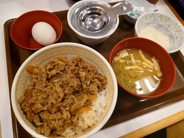 すき家 会津門田店 - 西若松（牛丼）の写真