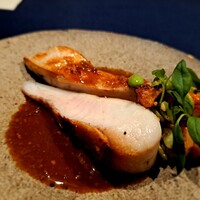 abysse - ⚫マナガツオ  実山椒  ジロール茸  枝豆