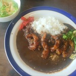 LIEBE - エビカレー／殻なしのソテーされたエビがプリプリ