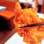 中華料理 一心 - 大きな唐揚げ