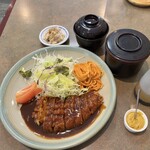 レストラン幸 - とんかつ定食/1,050円♪