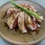 MAR - 料理写真:本マグロカマ肉ホホ肉炙りよだれソース