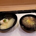 馬車道 大かわ - 鱧素麺