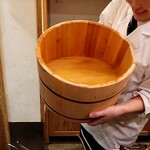 馬車道 大かわ - 鮎が下に・・（天竜川）