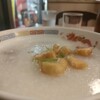 安記 - 豚肉粥￥990　ホリゾンタルアングル