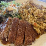 ニュー喫茶ポルカドット - トルコライス大盛り