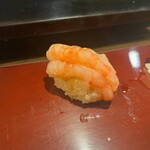 築地 男前鮓 - 甘エビ