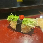 築地 男前鮓 - 芽ねぎ