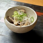 打心蕎庵 - 京鴨すじ肉のポン酢