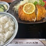 とんかつ亭有家 - 再訪問 2回目 スタミナとんかつ定食 (1,280円)