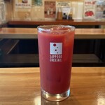 立ち呑み処 なかや - トマトジュースでリコピン補充！夕方以降の美肌の味方。