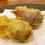 てんぷら 一心 - はまぐりの天ぷら