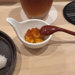 鮨漣 - ウニご飯いくらのせ