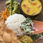 ヤムヤムカデー - 食べやすい風味で最後の一口まで美味しいと思えます。