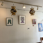 ヤムヤムカデー - 可愛い店内はみどころたくさんです。