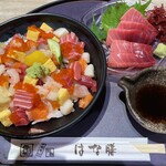 はな膳 - 料理写真:【2025/7】刺身ばらちらし＋中とろ刺身