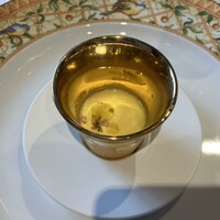エトゥルスキ - とうもろこしと枝豆の冷製スープ