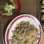 龍苑 - エビチャーハン　1078円
